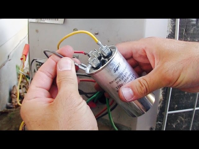 AC capacitor change